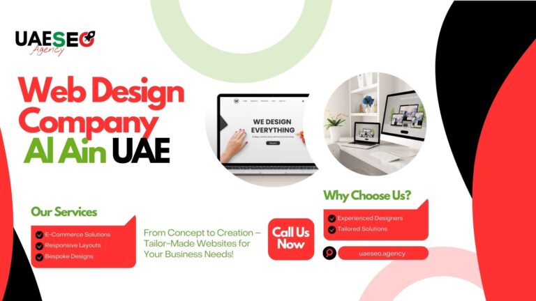 Web Design Company Al Ain