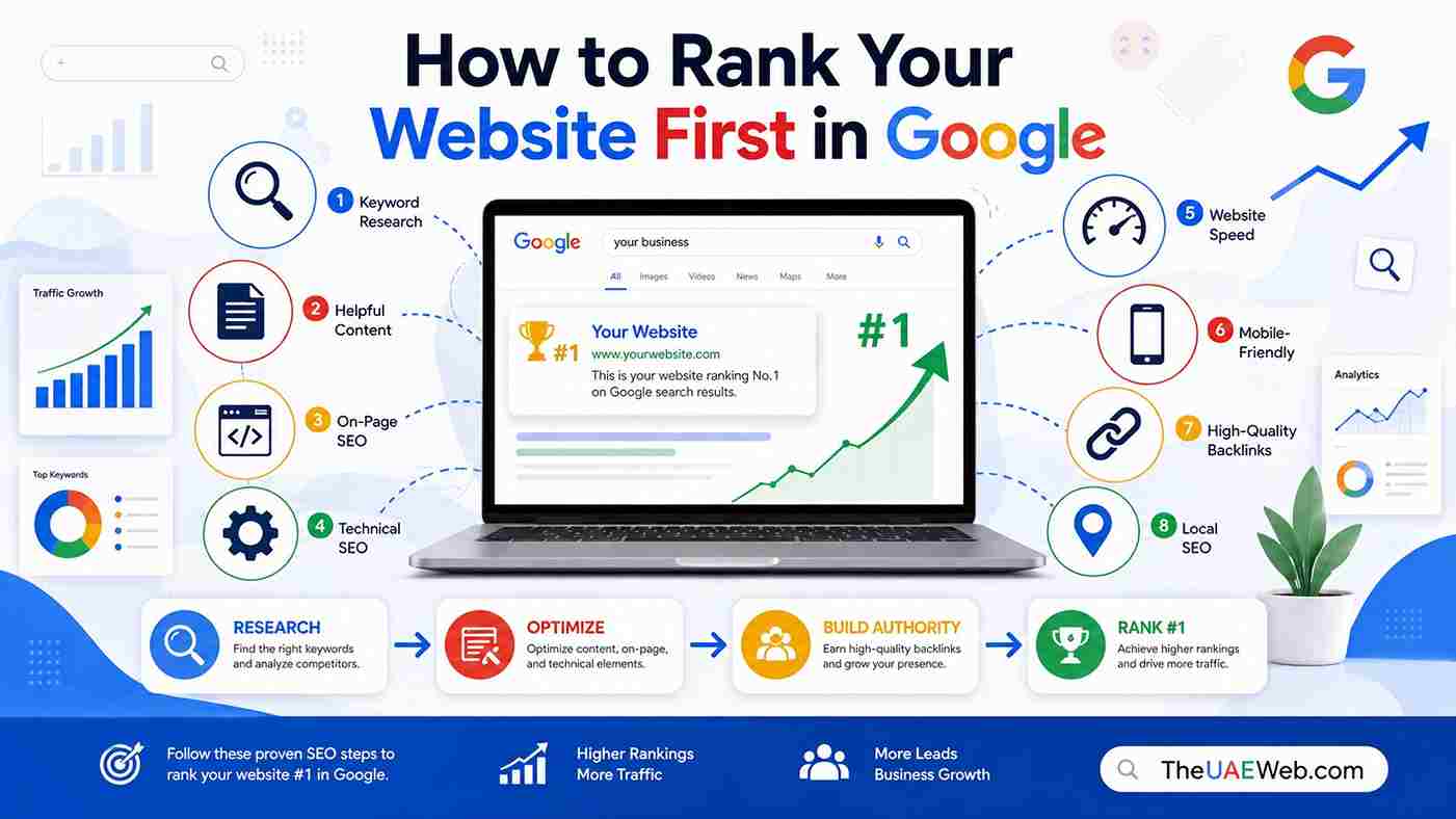 How to Rank Your Website First in Google