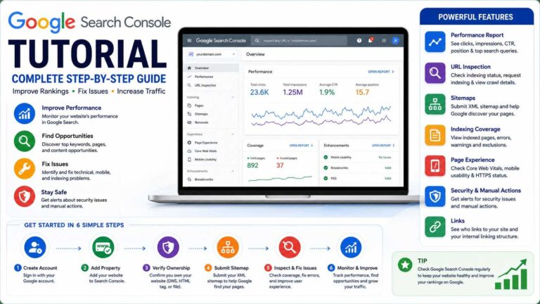 Google Search Console Tutorial