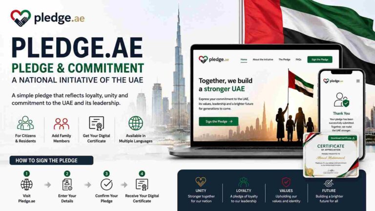 Pledge.ae Website