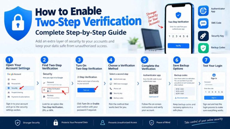 How to Enable Two-Step Verification